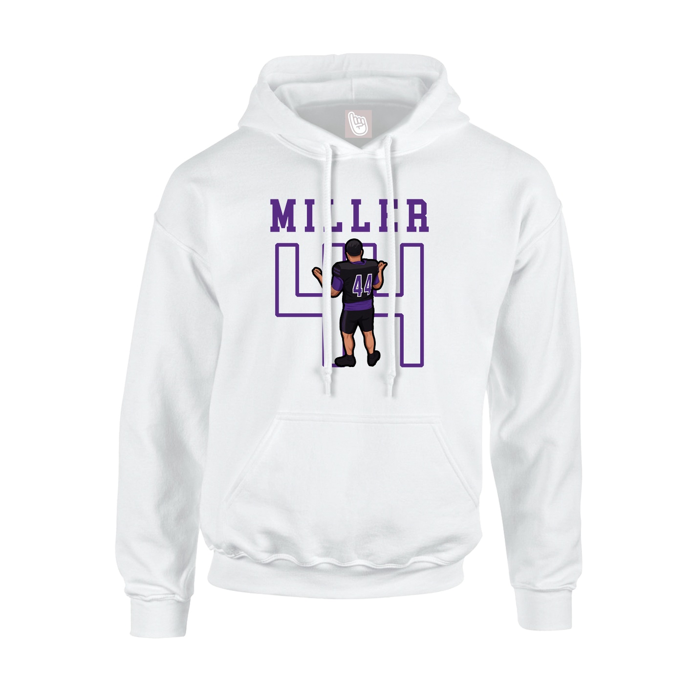 Youth Hoodie — Shirsey in White