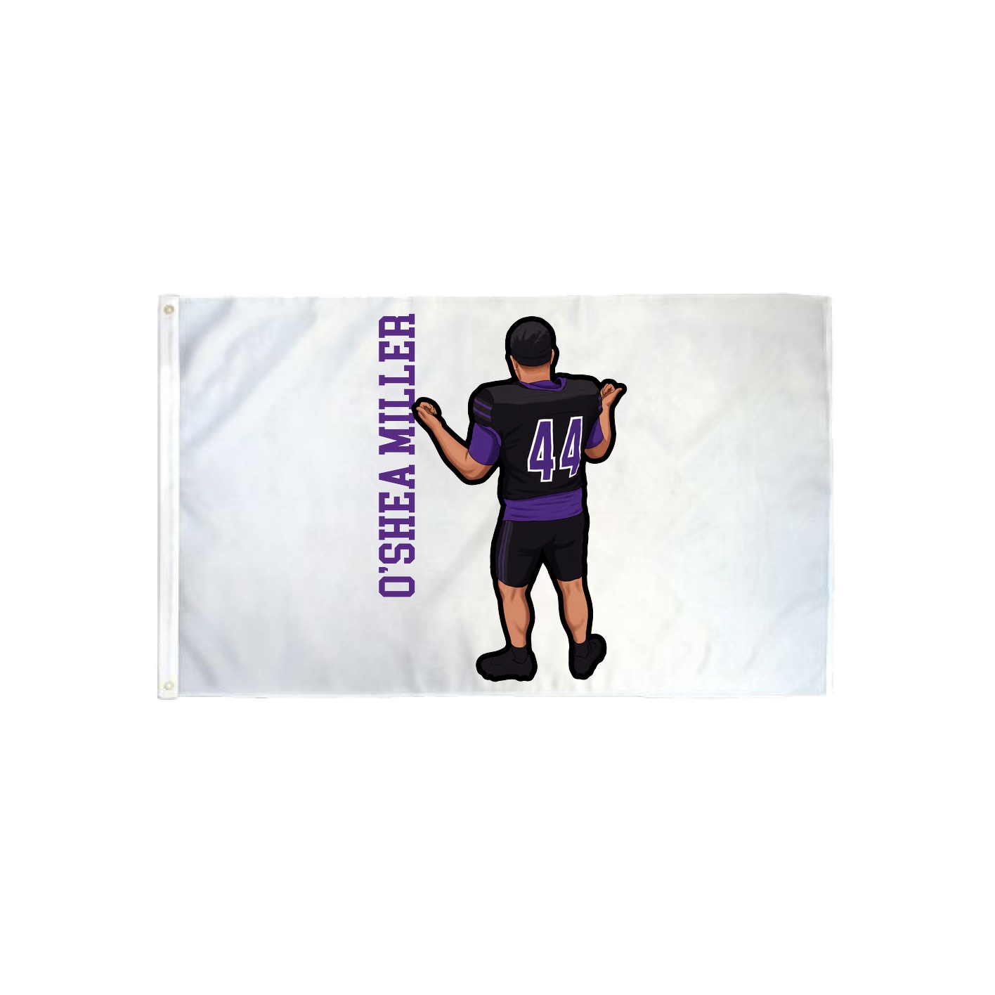 3x5 Flag — Name Vertical in Classic
