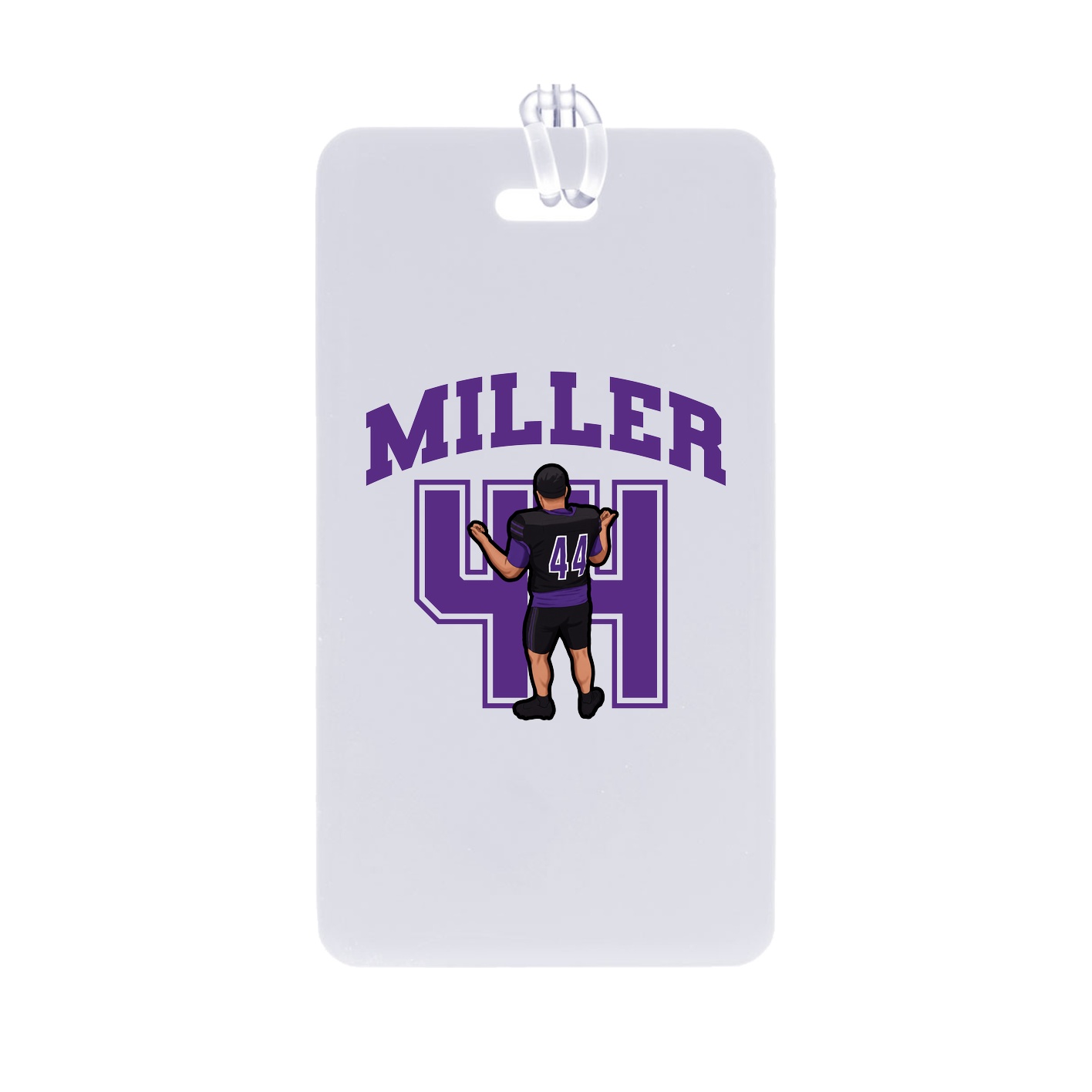 Bag Tag — Number in Classic