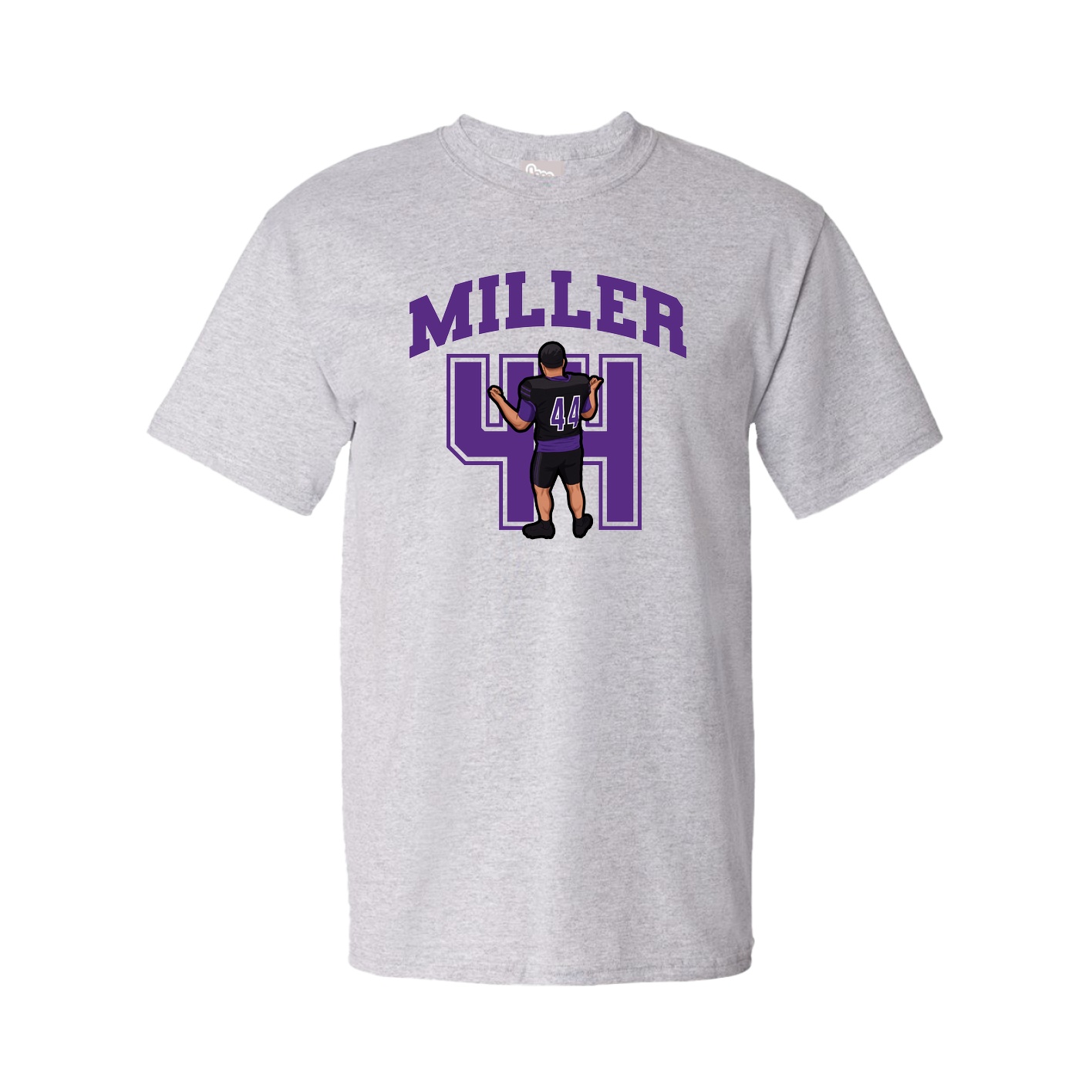 Tee — Number in Grey