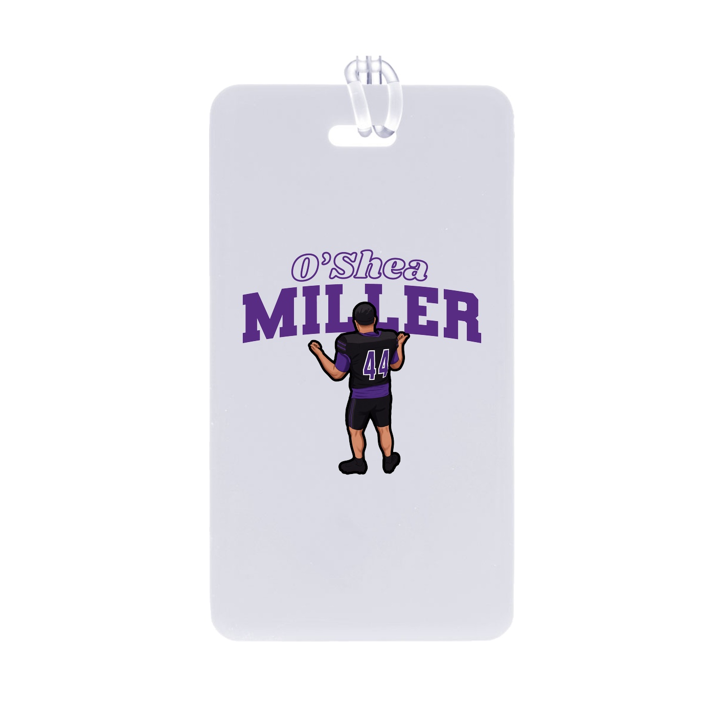 Bag Tag — Name Arch in Classic