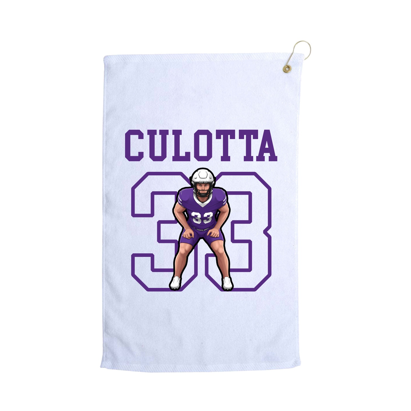 Golf Towel — Shirsey in White