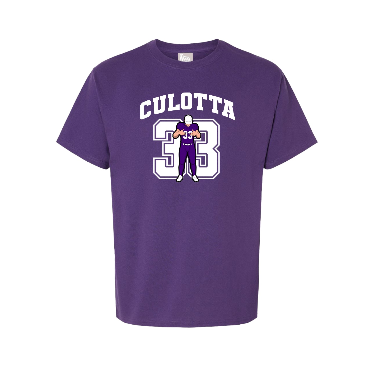 Tee — Number in Purple