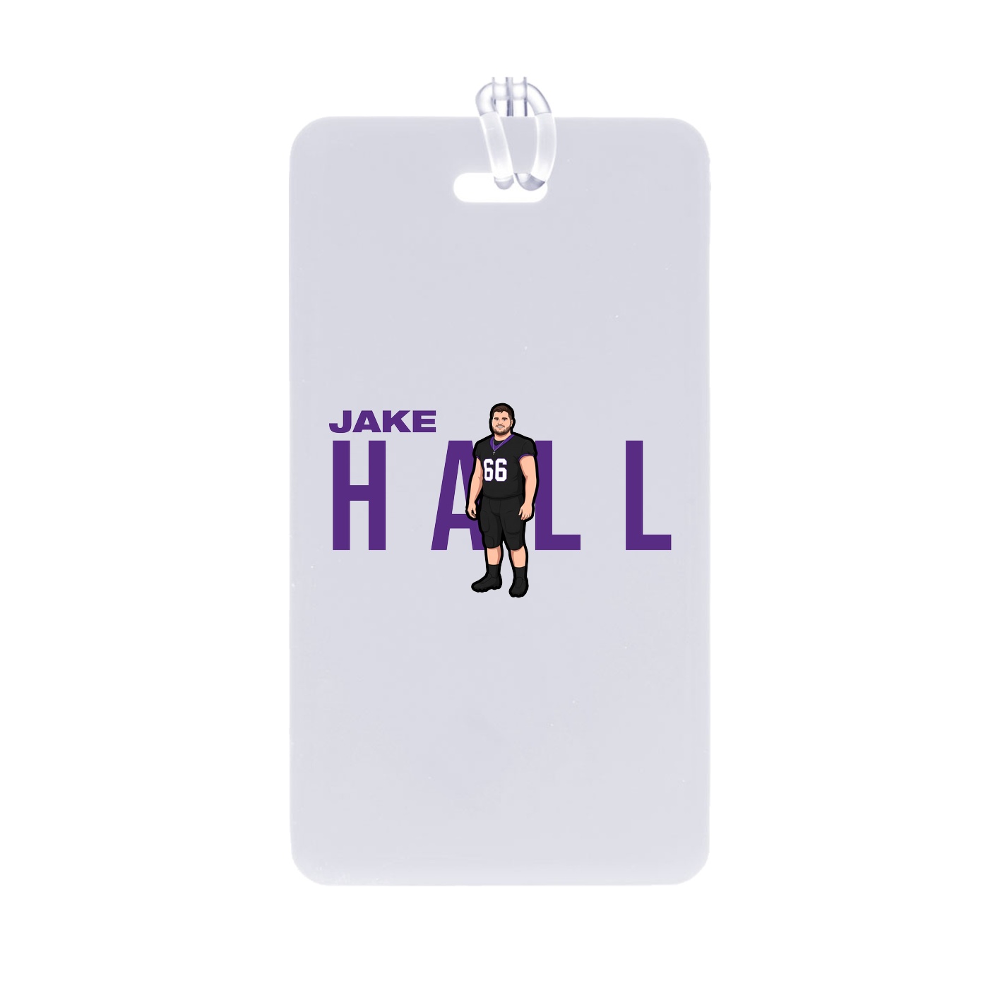 Bag Tag — Player Name in Classic
