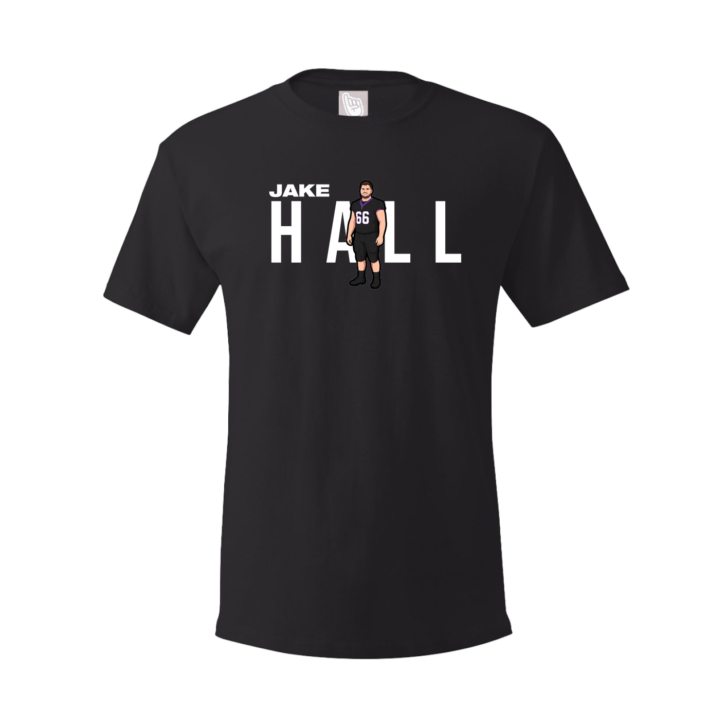 Youth Tee — Player Name in Black