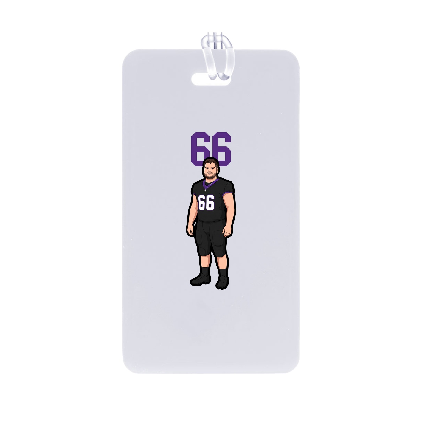 Bag Tag — Number Top in Classic