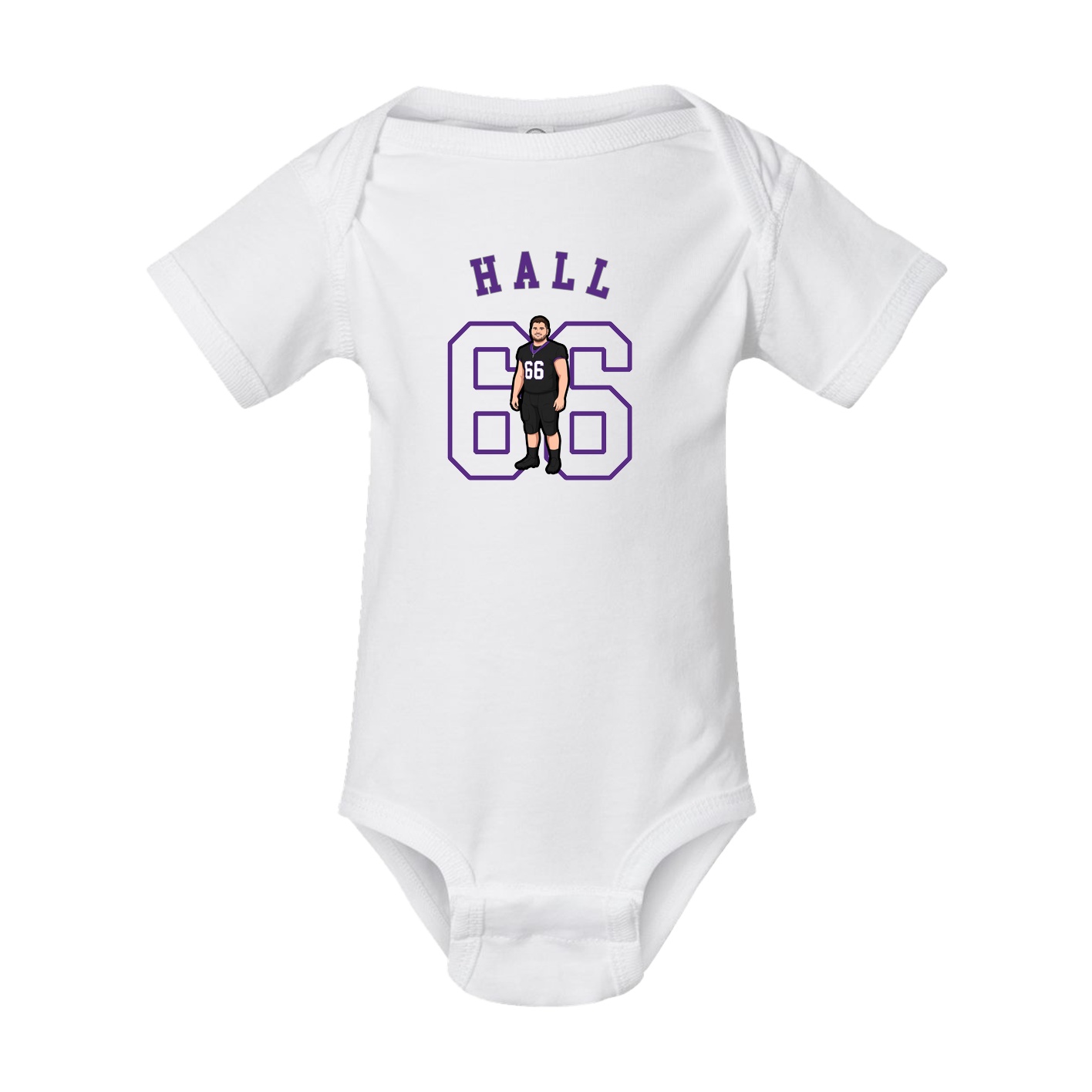 Baby Onesie — Shirsey Arch in White