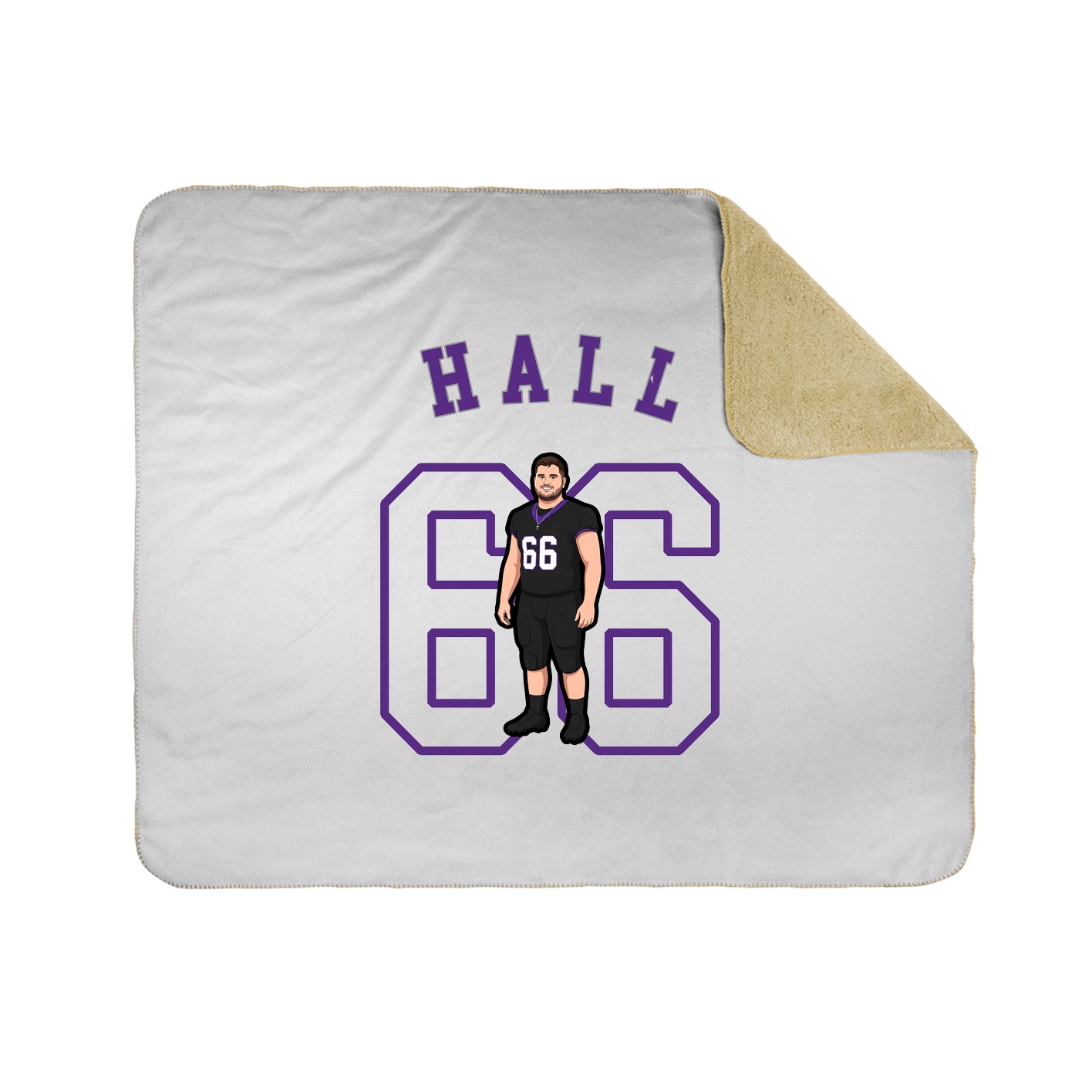 Throw Blanket — Shirsey Arch in White