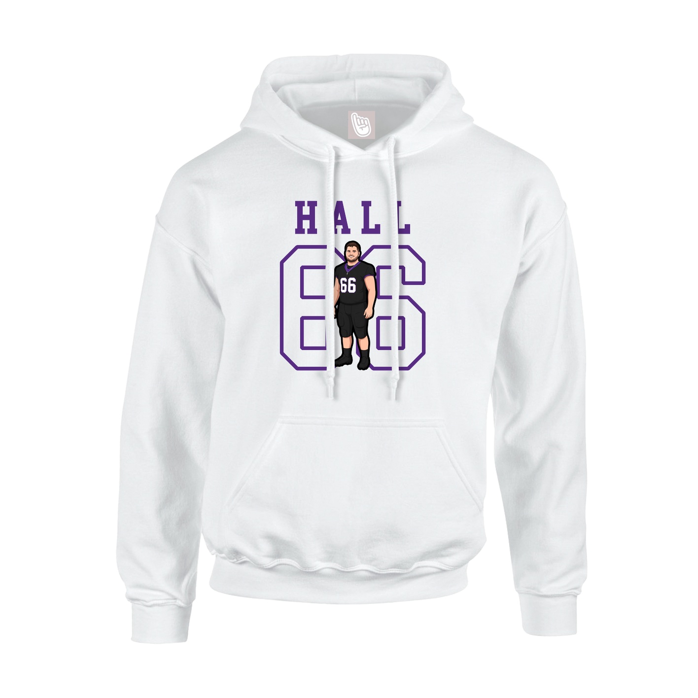 Youth Hoodie — Shirsey in White