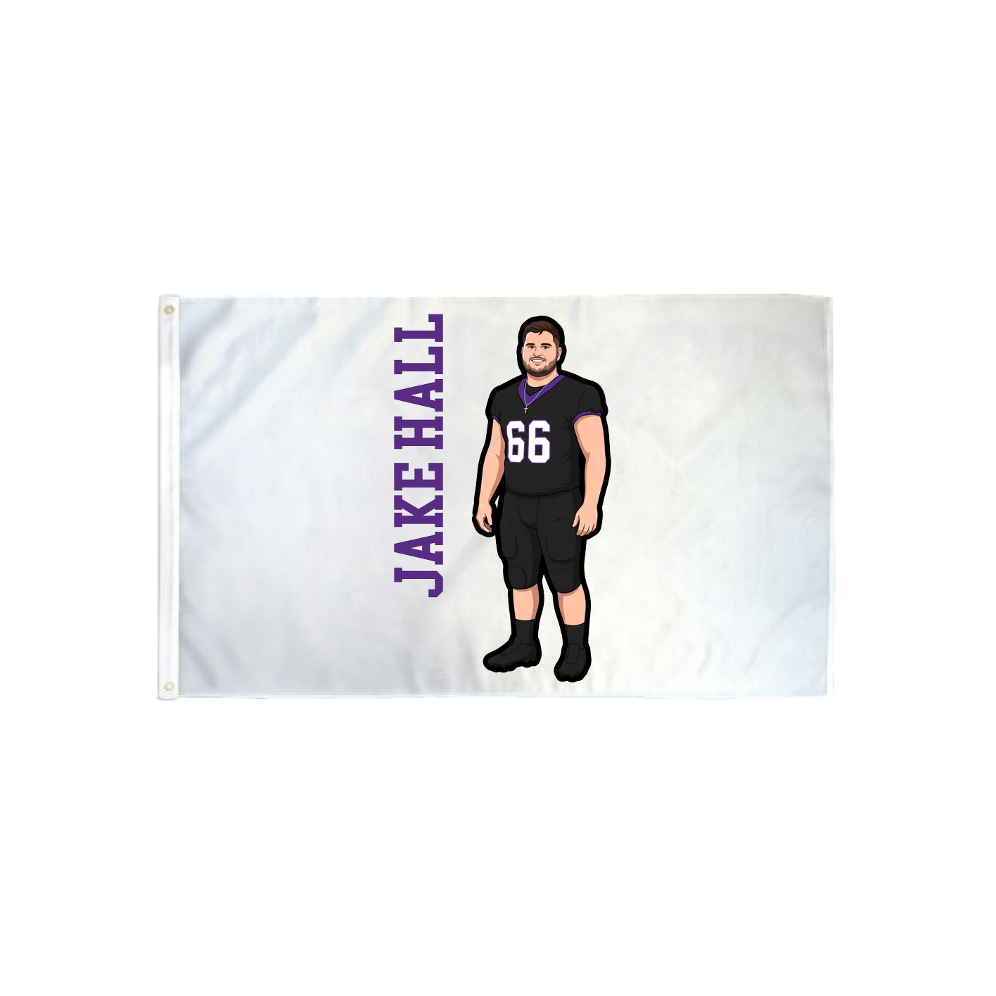 3x5 Flag — Name Vertical in Classic