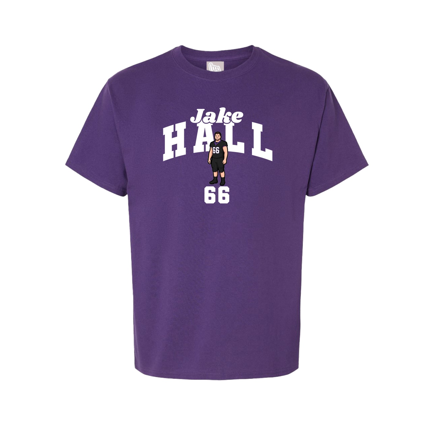 Youth Tee — Signature Arch in Purple