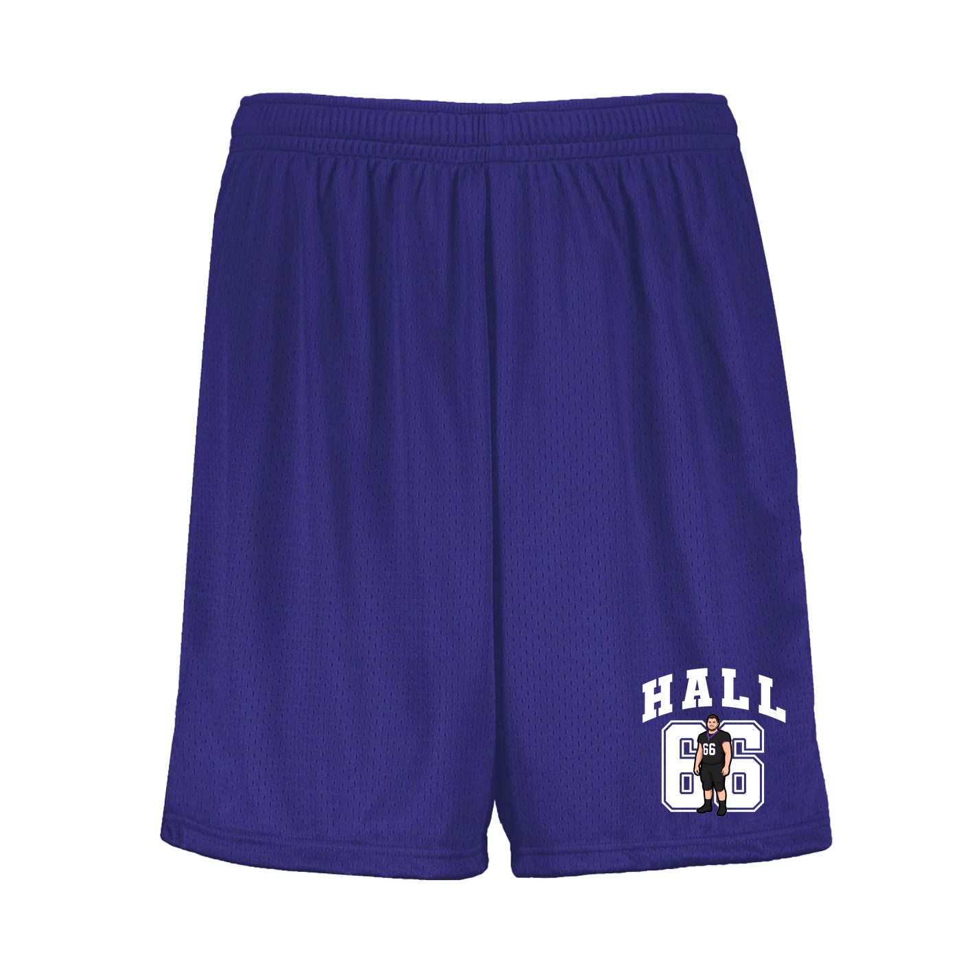 Shorts — Number in Purple