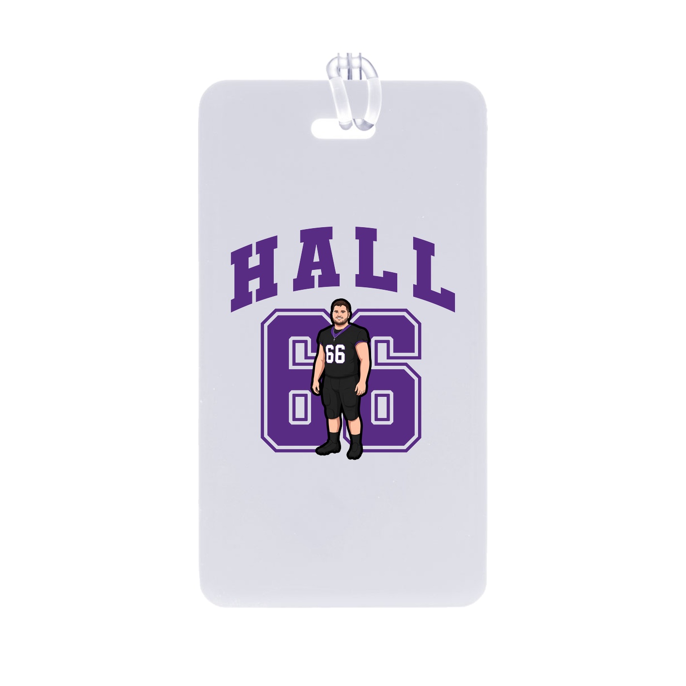 Bag Tag — Number in Classic