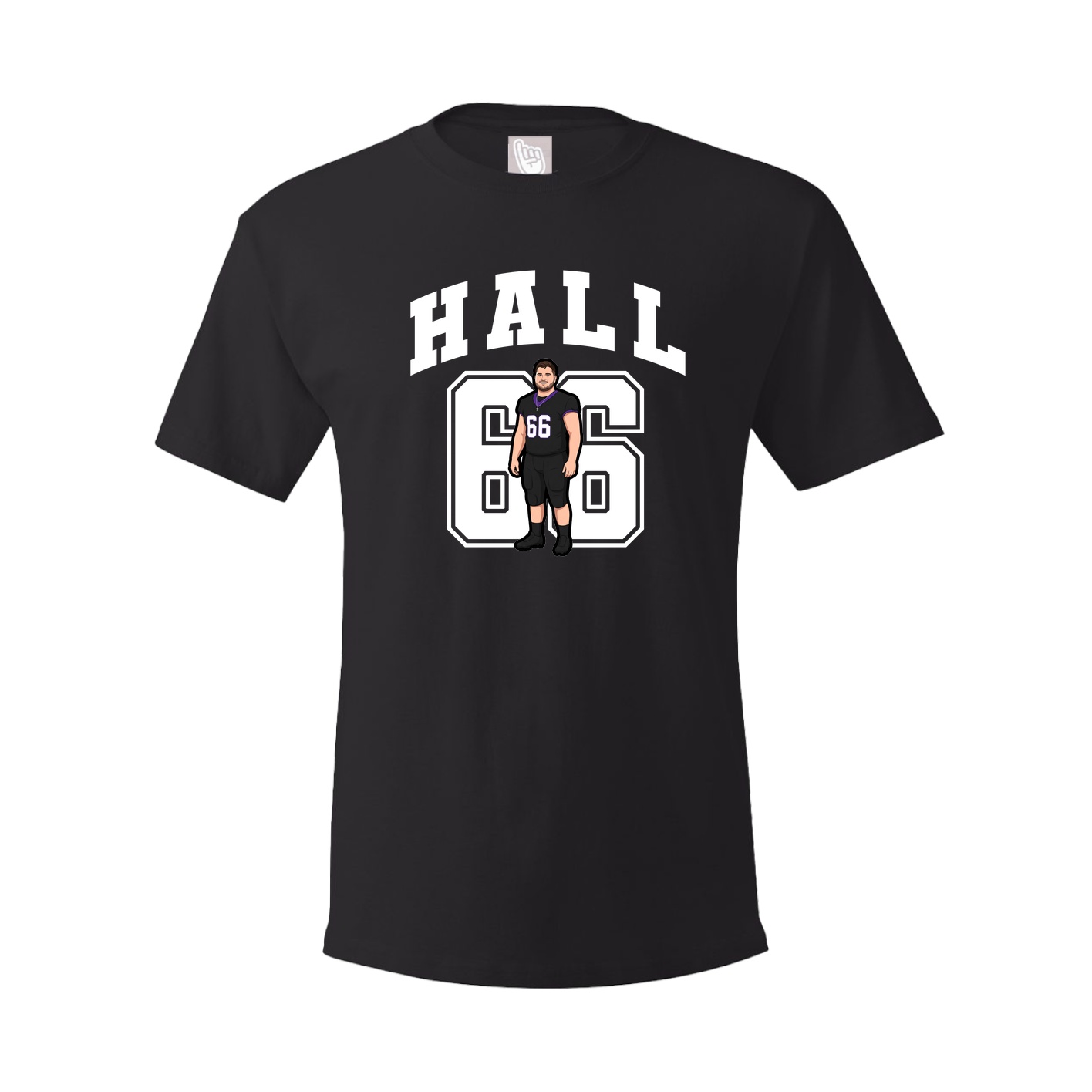 Tee — Number in Black