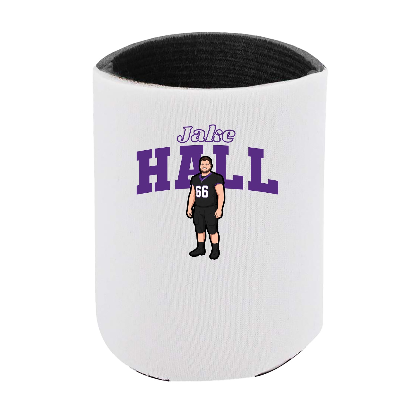 Can Holder — Name Arch in White