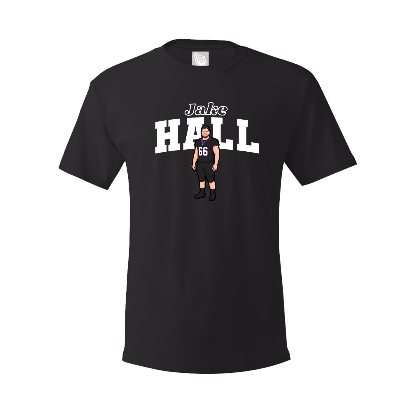 Tee — Name Arch in Black