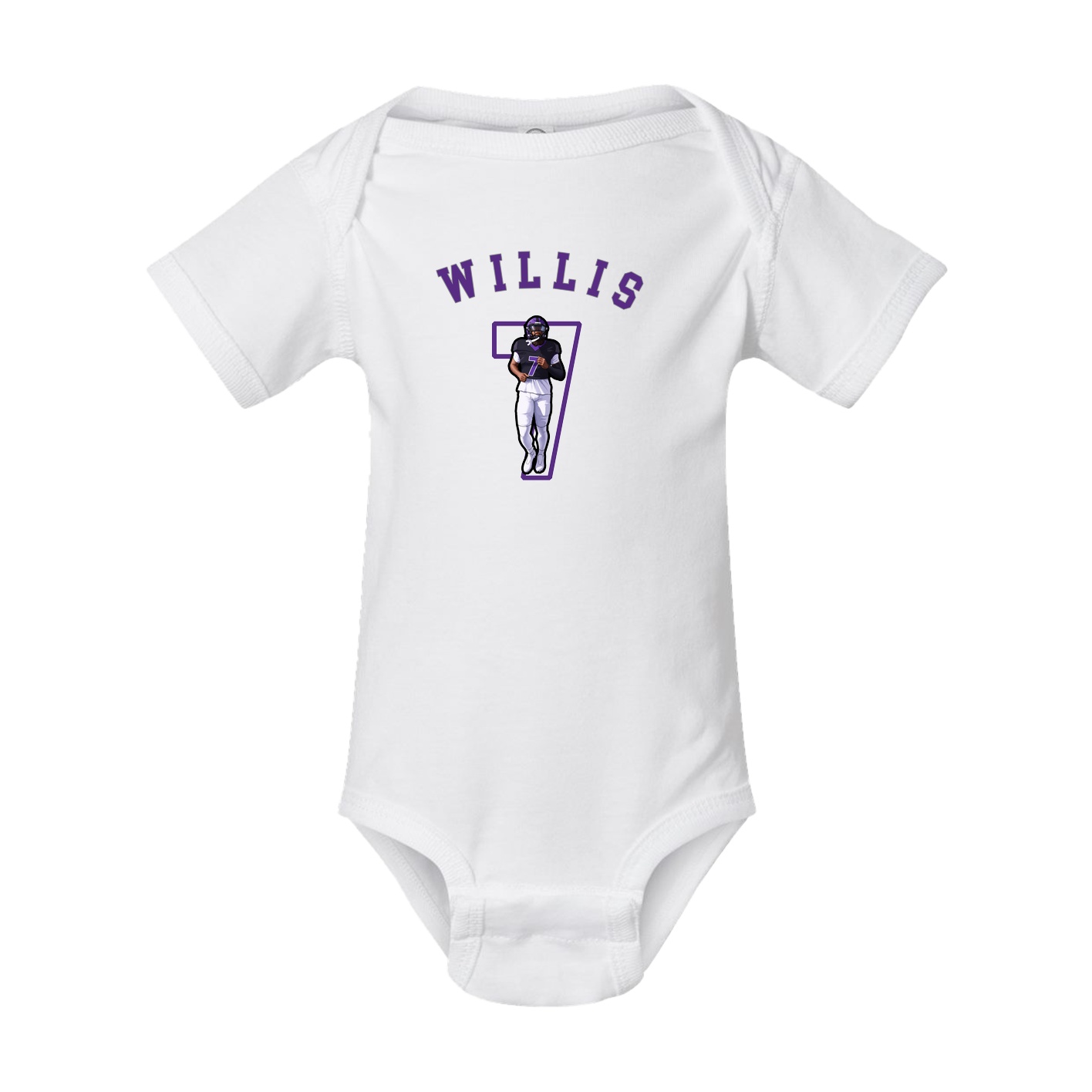 Baby Onesie — Shirsey Arch in White