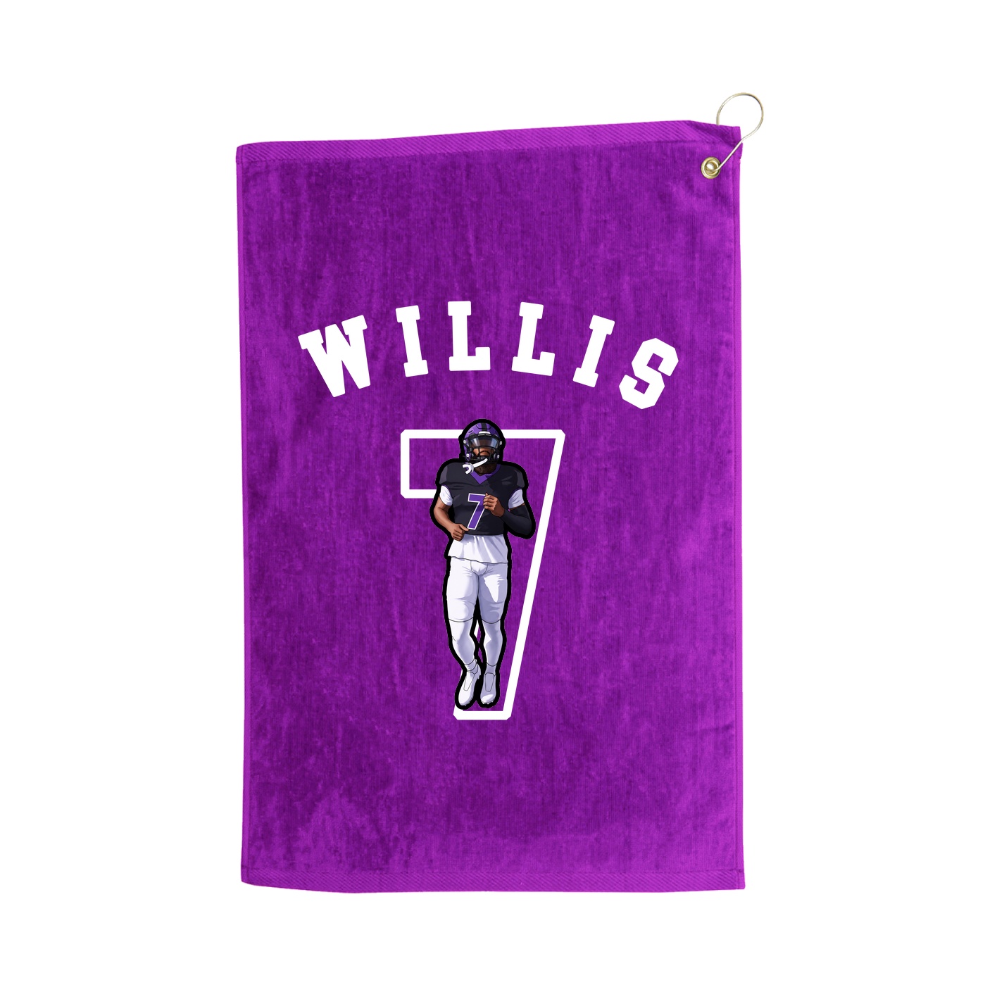 Golf Towel — Shirsey Arch in Purple