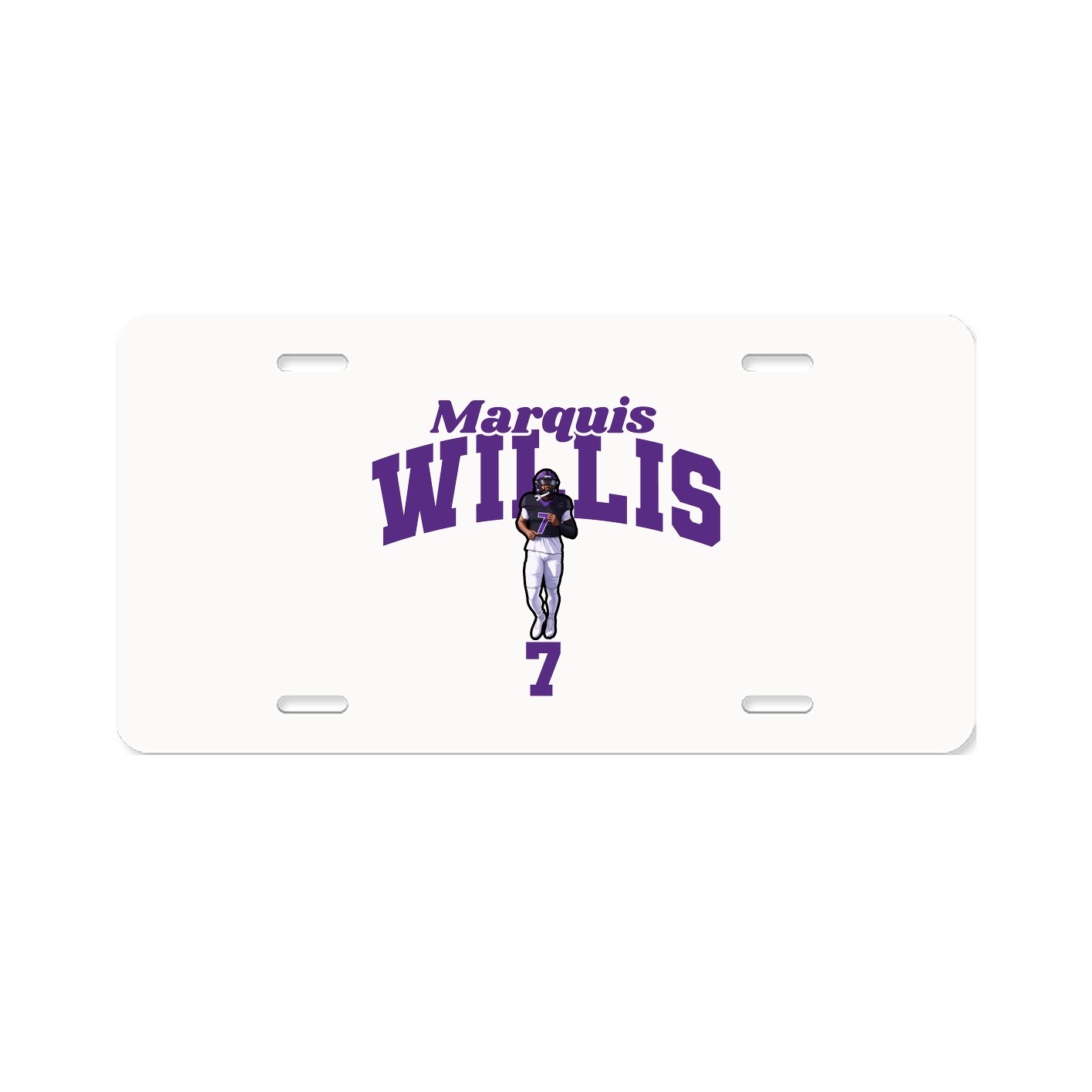 License Plate — Signature Arch in Classic