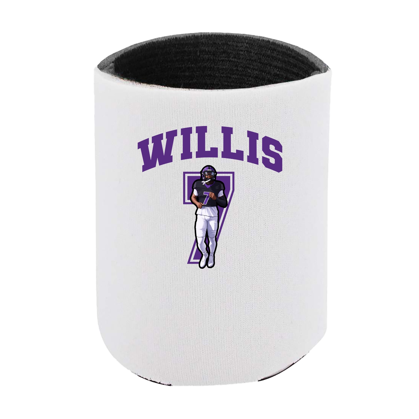 Can Holder — Number in White