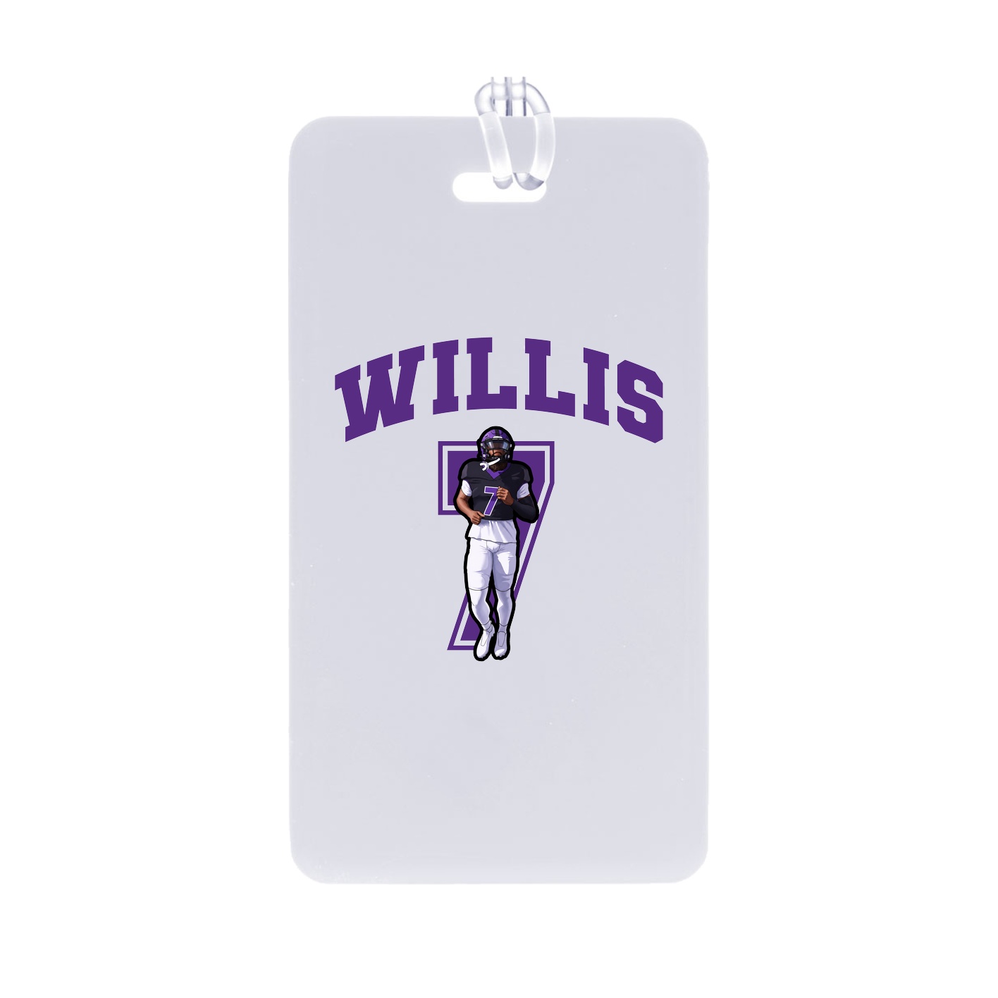 Bag Tag — Number in Classic