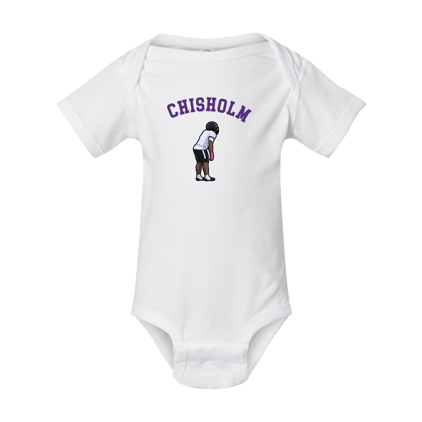 Baby Onesie — Shirsey Arch in White
