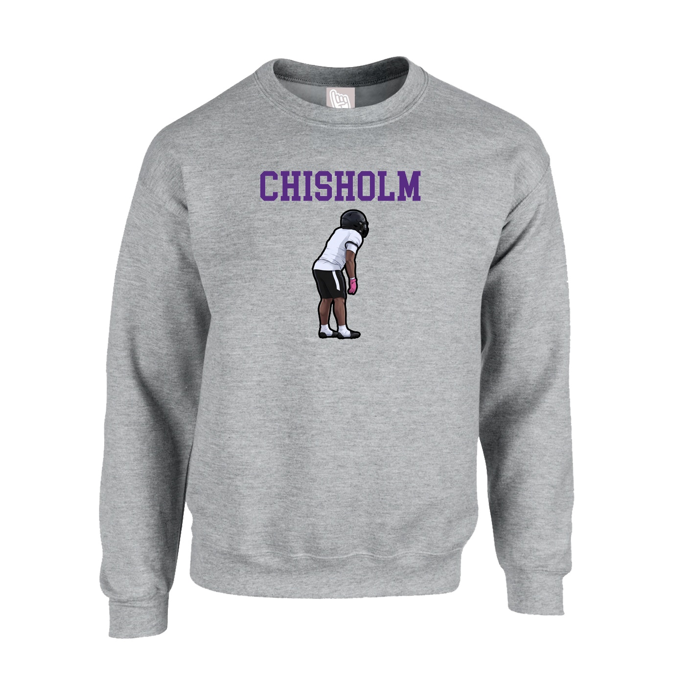 Fleece Crew — Shirsey in Grey