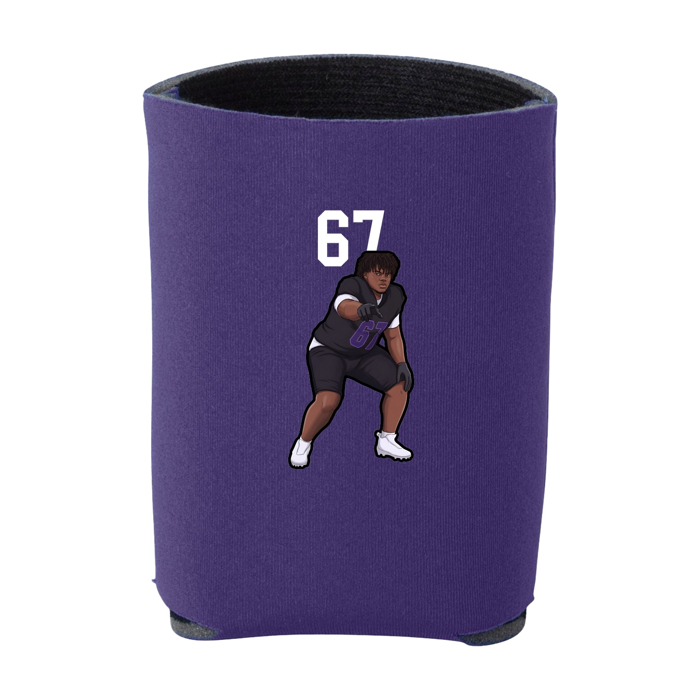 Can Holder — Number Top in Purple