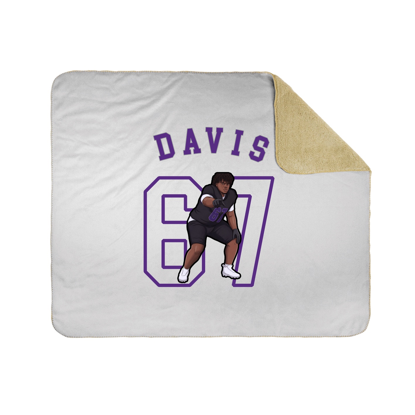 Throw Blanket — Shirsey Arch in White
