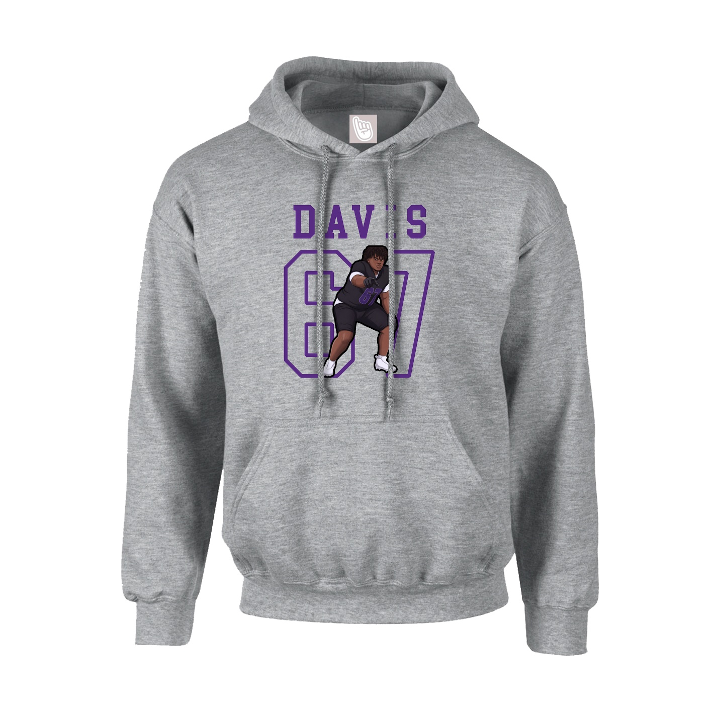 Hoodie — Shirsey in Grey