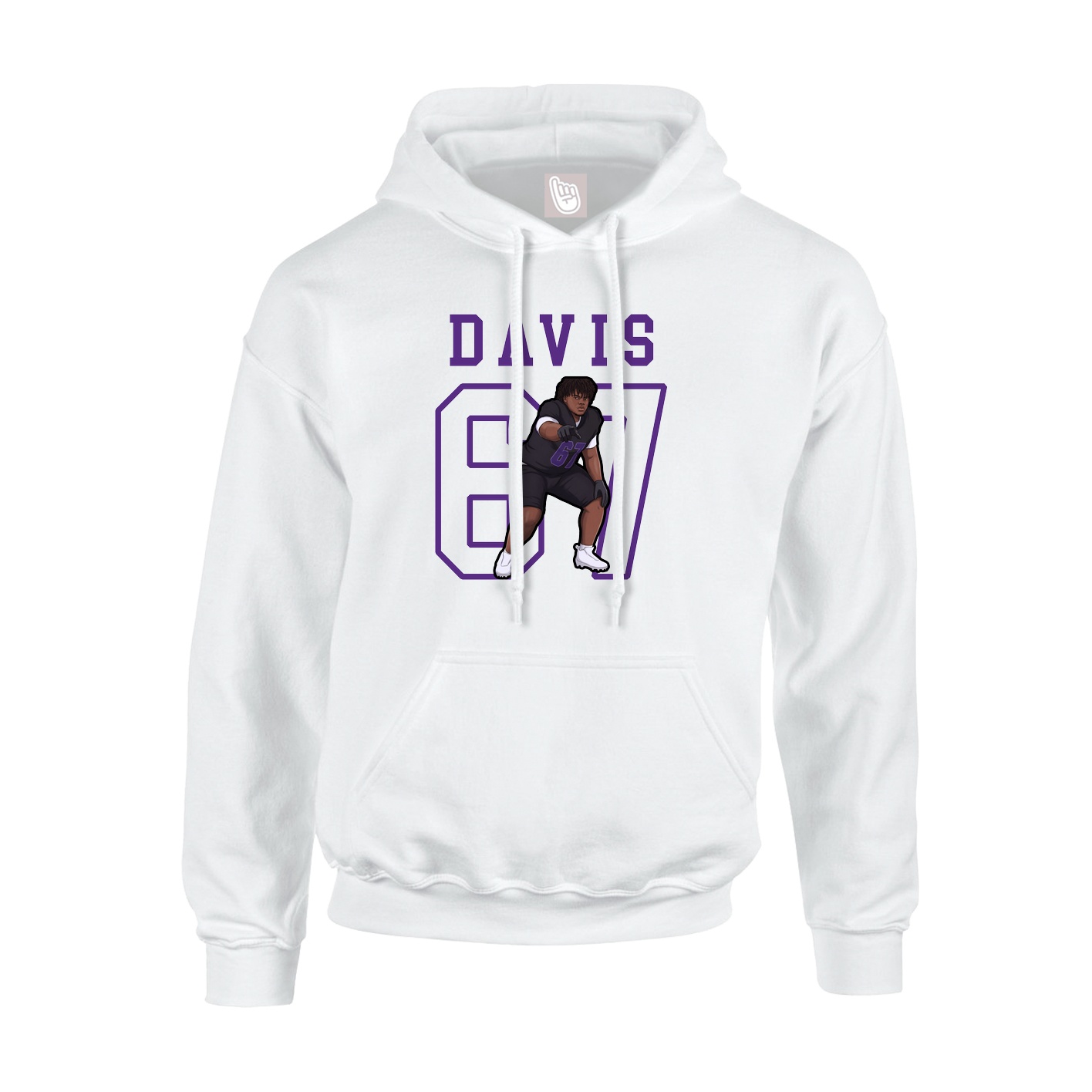 Youth Hoodie — Shirsey in White