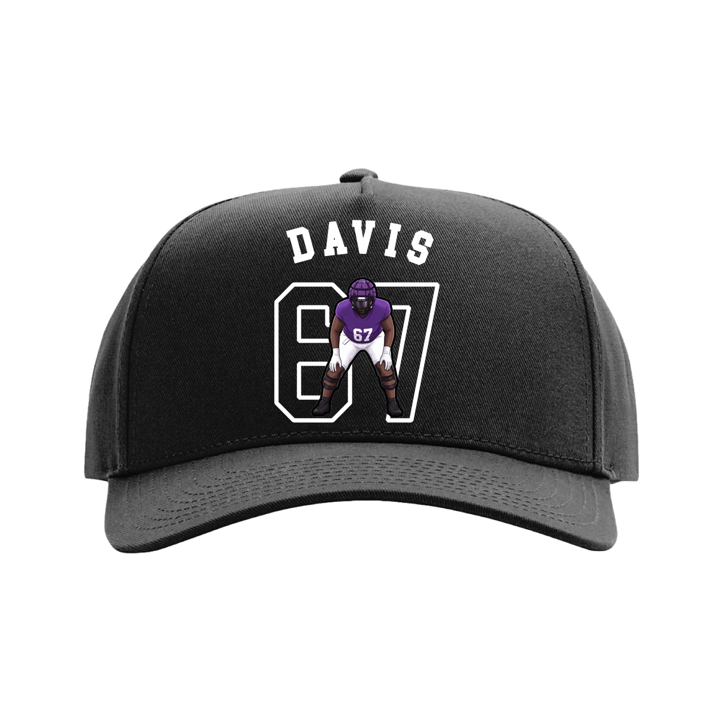 Full Fabric Five-Panel Champ Cap
