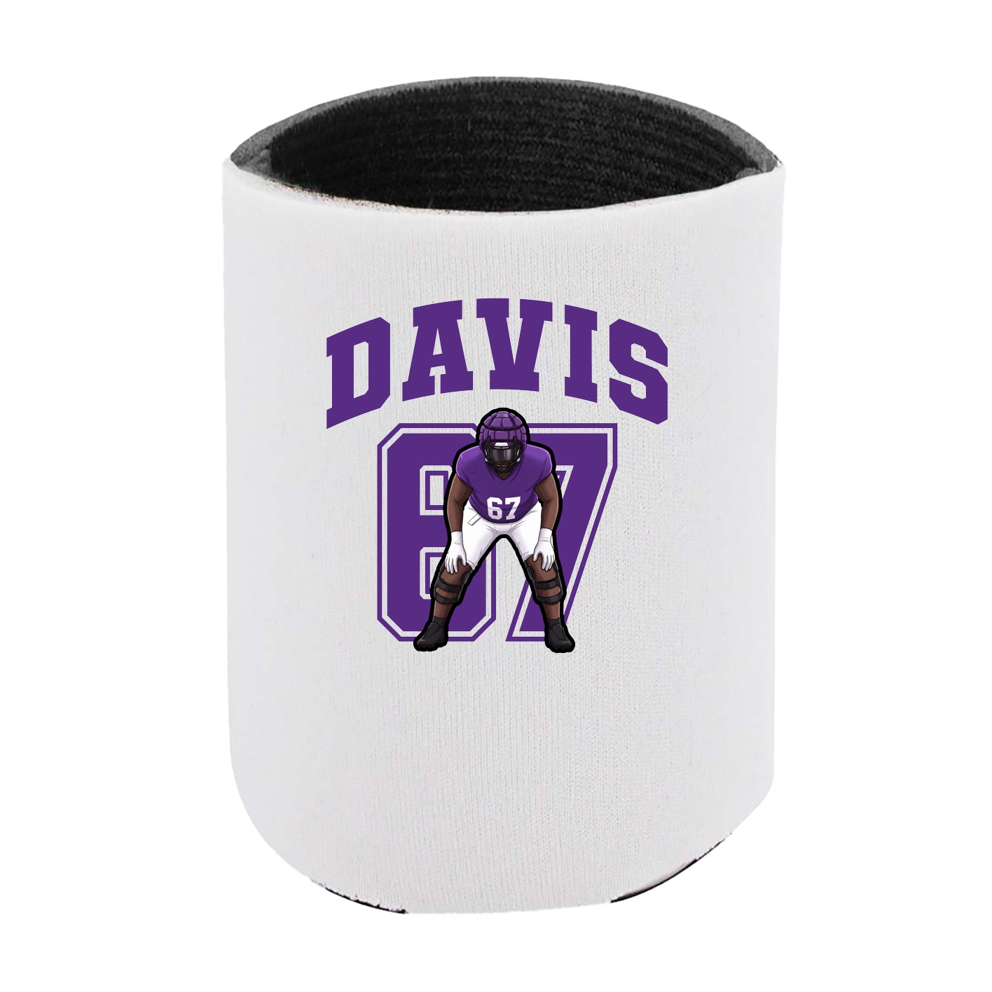 Can Holder — Number in White