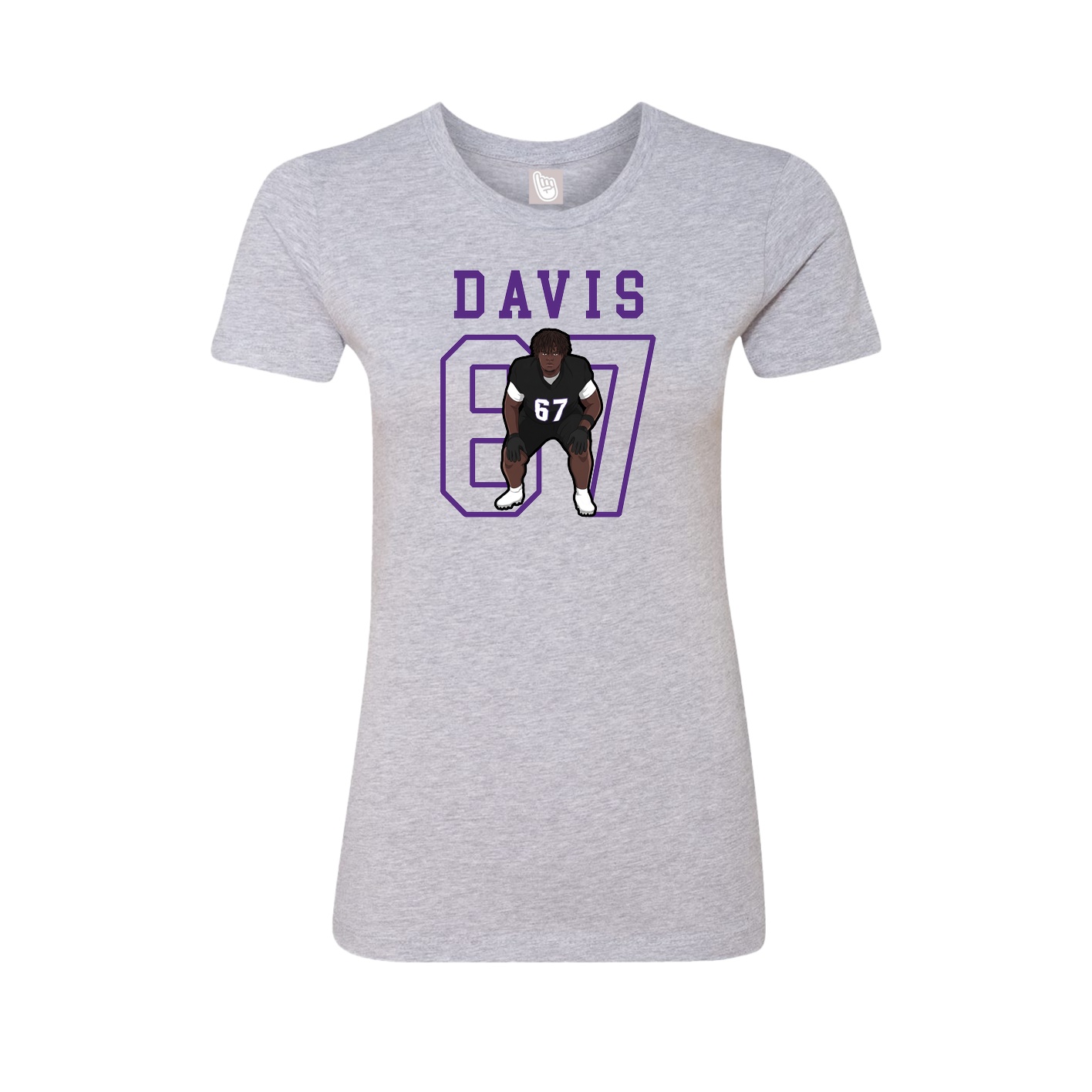 Fitted Women's Tee — Shirsey in Grey