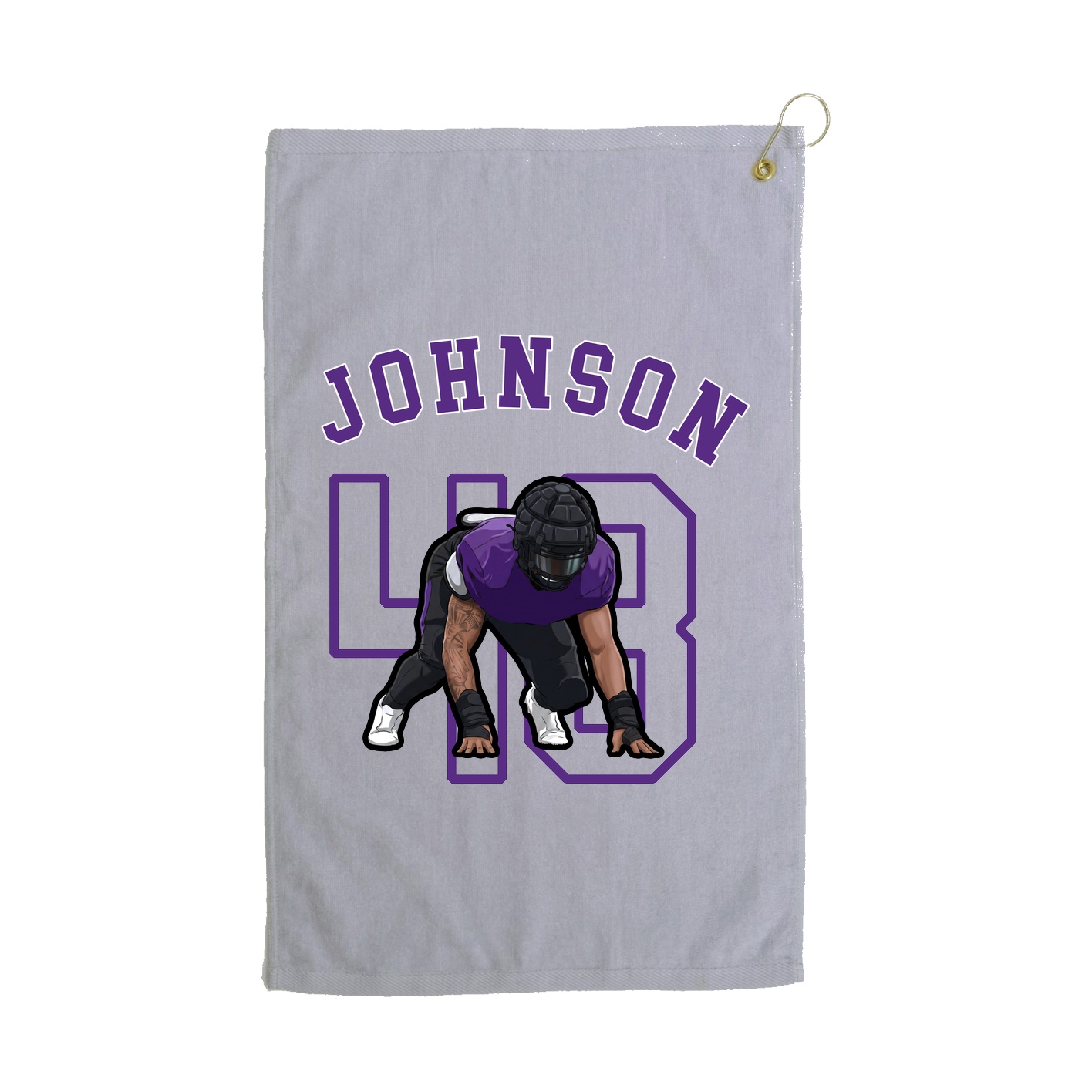 Golf Towel — Shirsey Arch in Grey