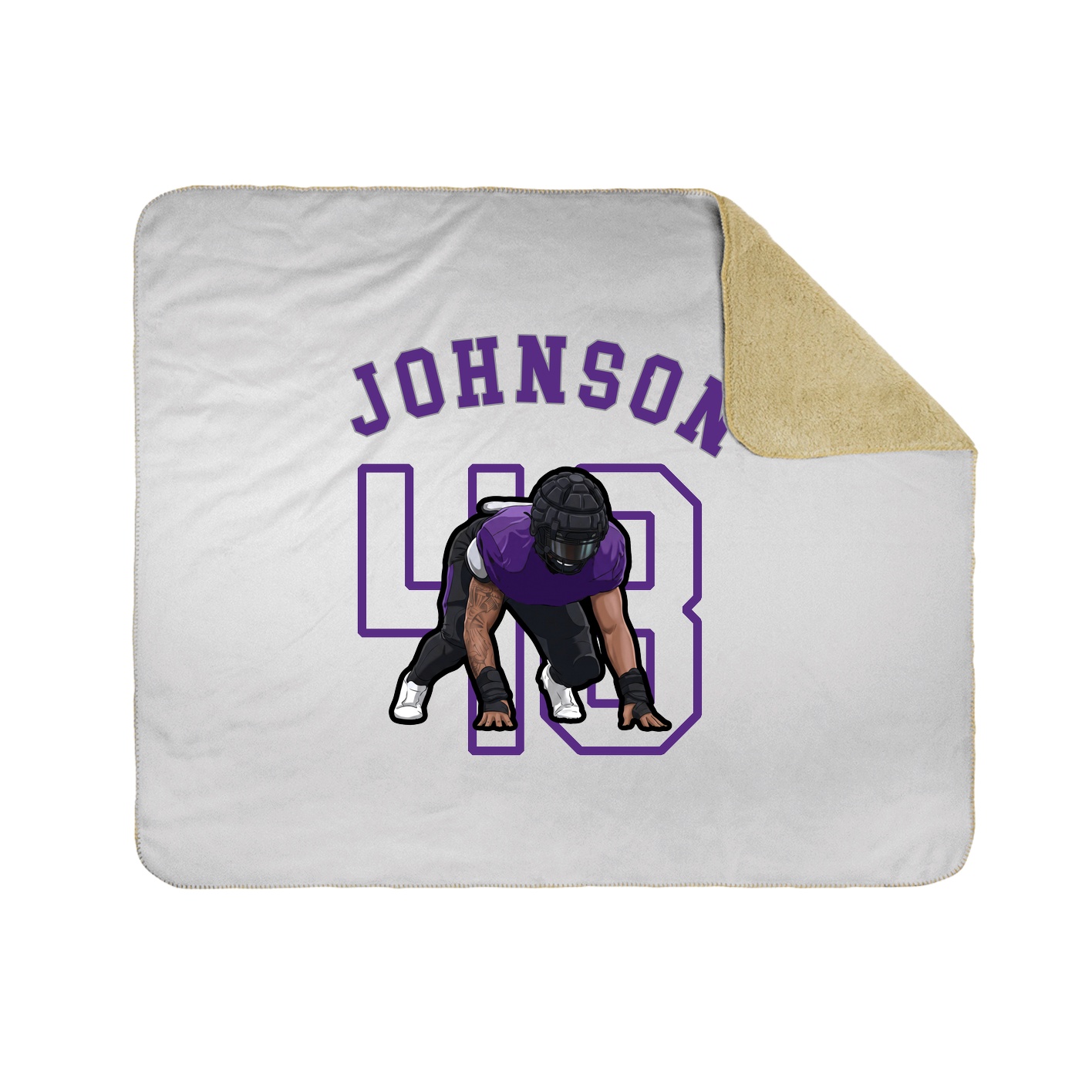 Throw Blanket — Shirsey Arch in White