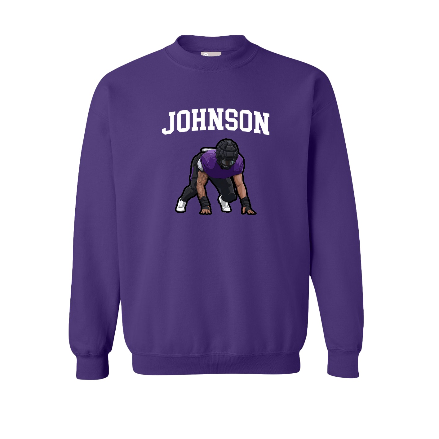 Fleece Crew — Shirsey in Purple