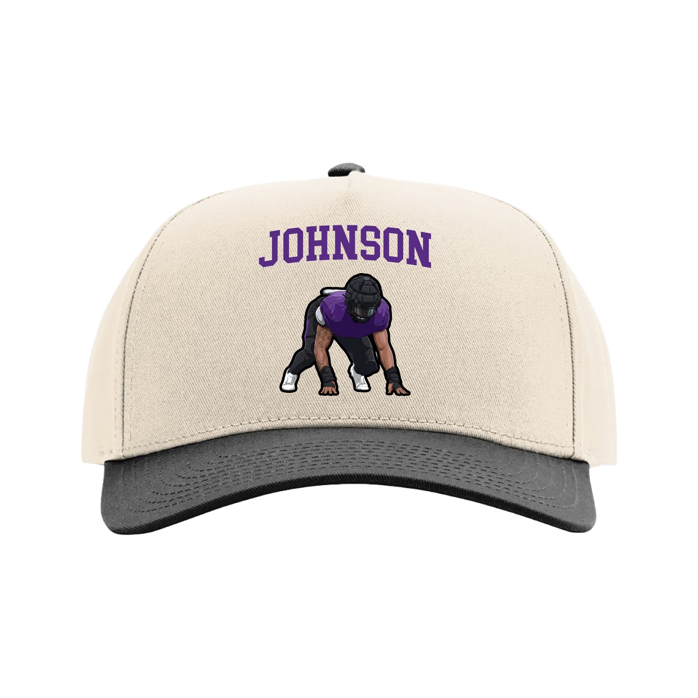 Full Fabric Five-Panel Champ Cap