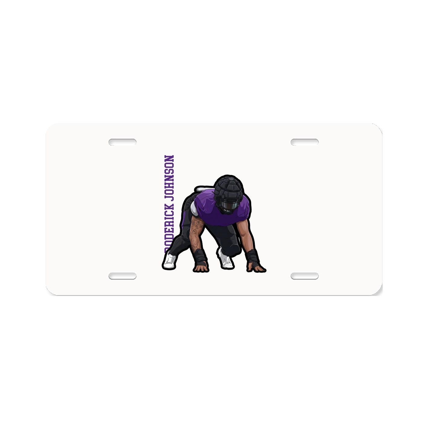 Aluminum License Plate