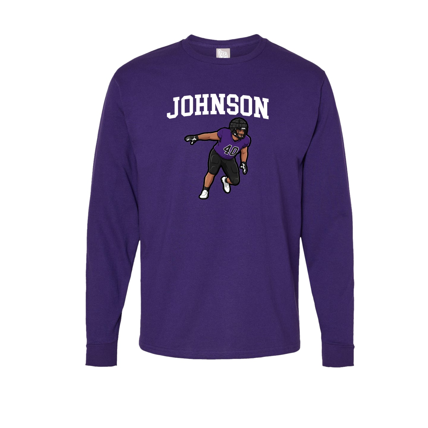 Long Sleeve Tee — Shirsey in Purple