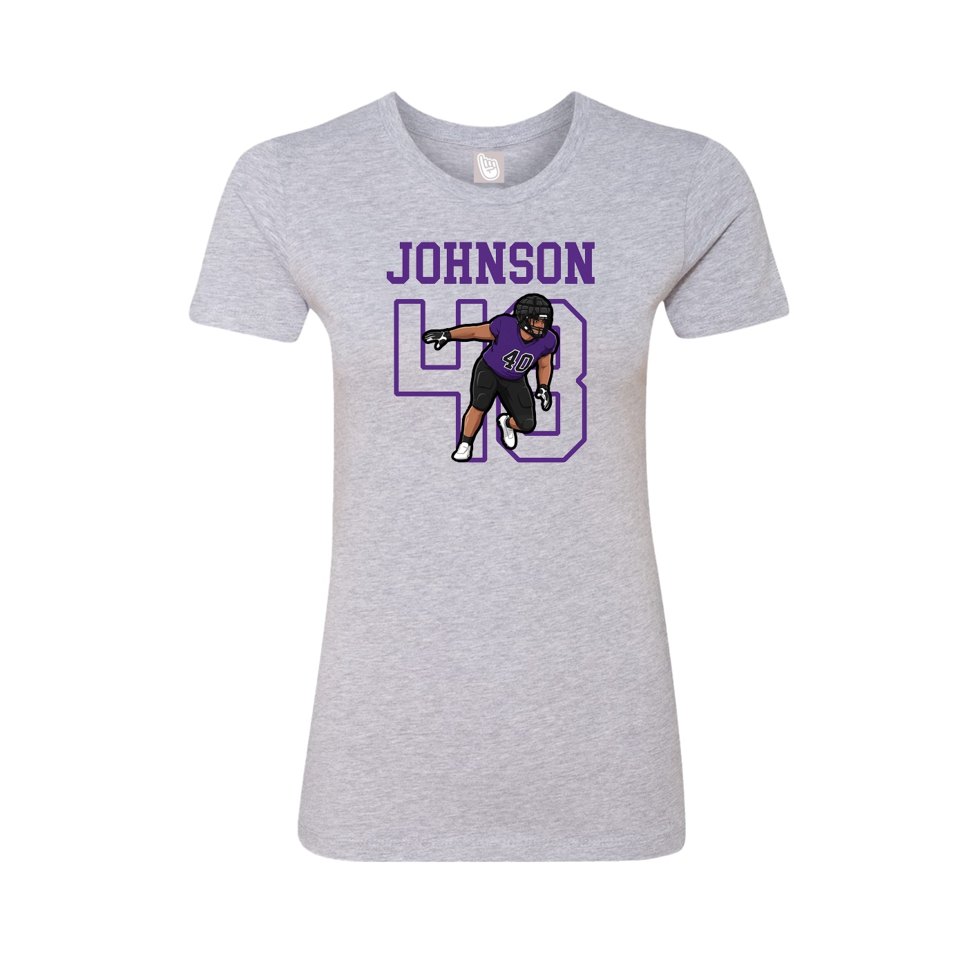 Fitted Women's Tee — Shirsey in Grey