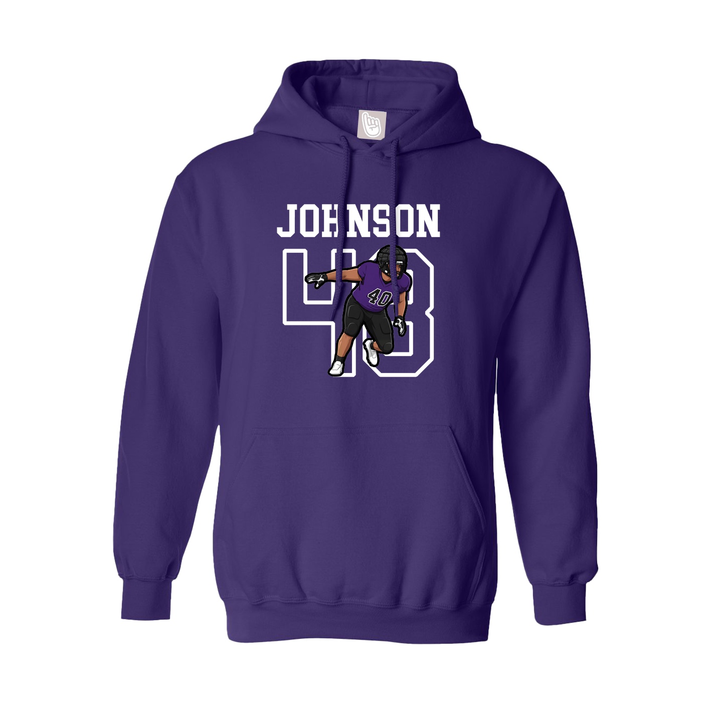 Youth Hoodie — Shirsey in Purple