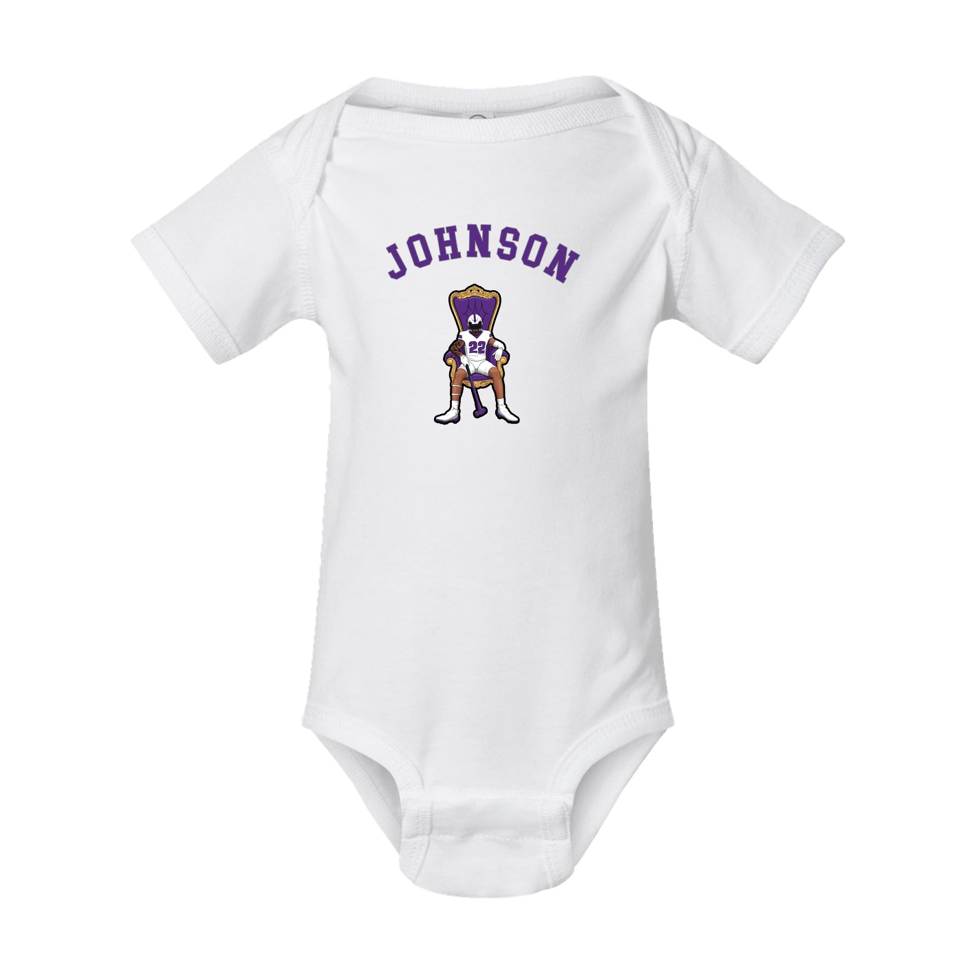 Baby Onesie — Shirsey Arch in White