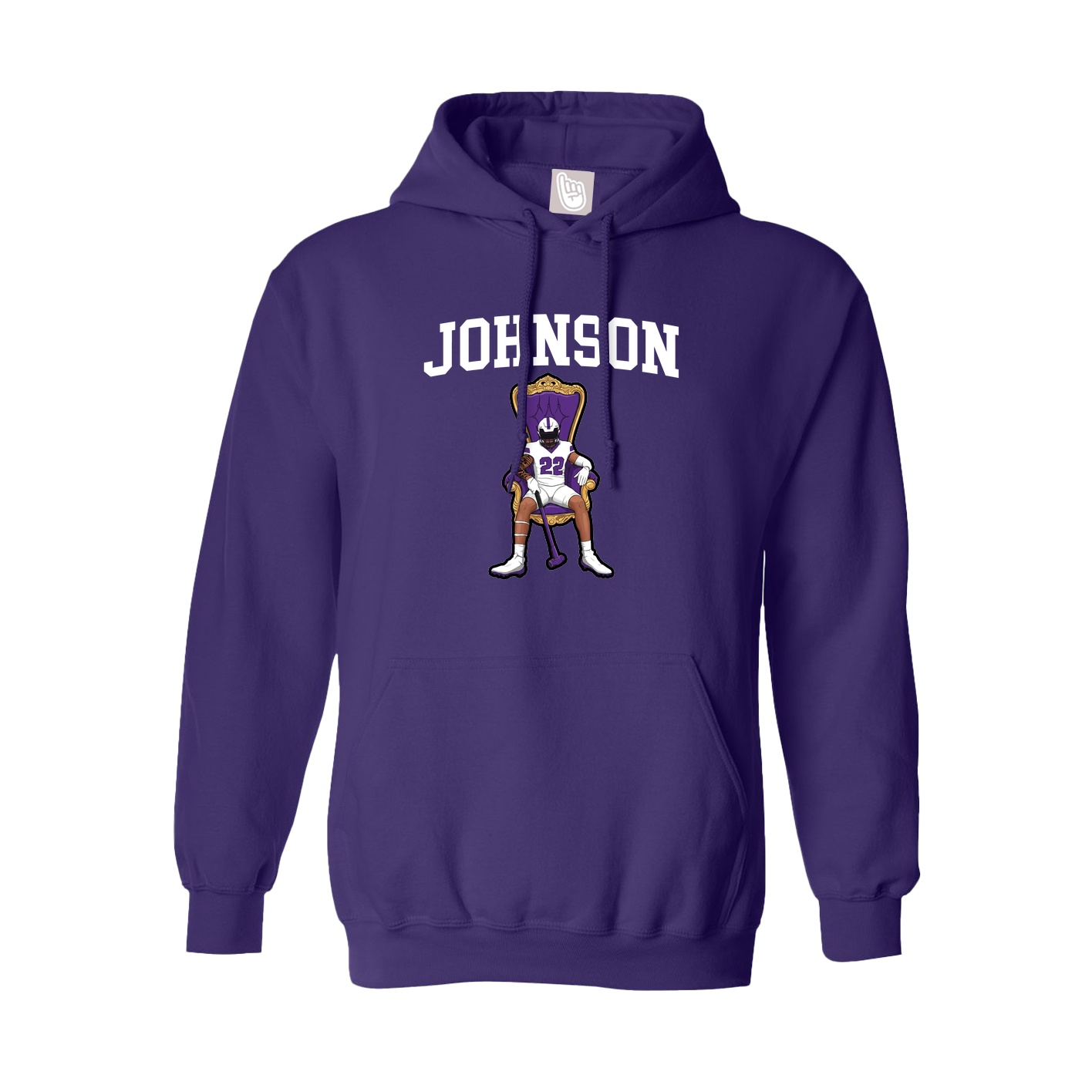 Hoodie — Shirsey in Purple