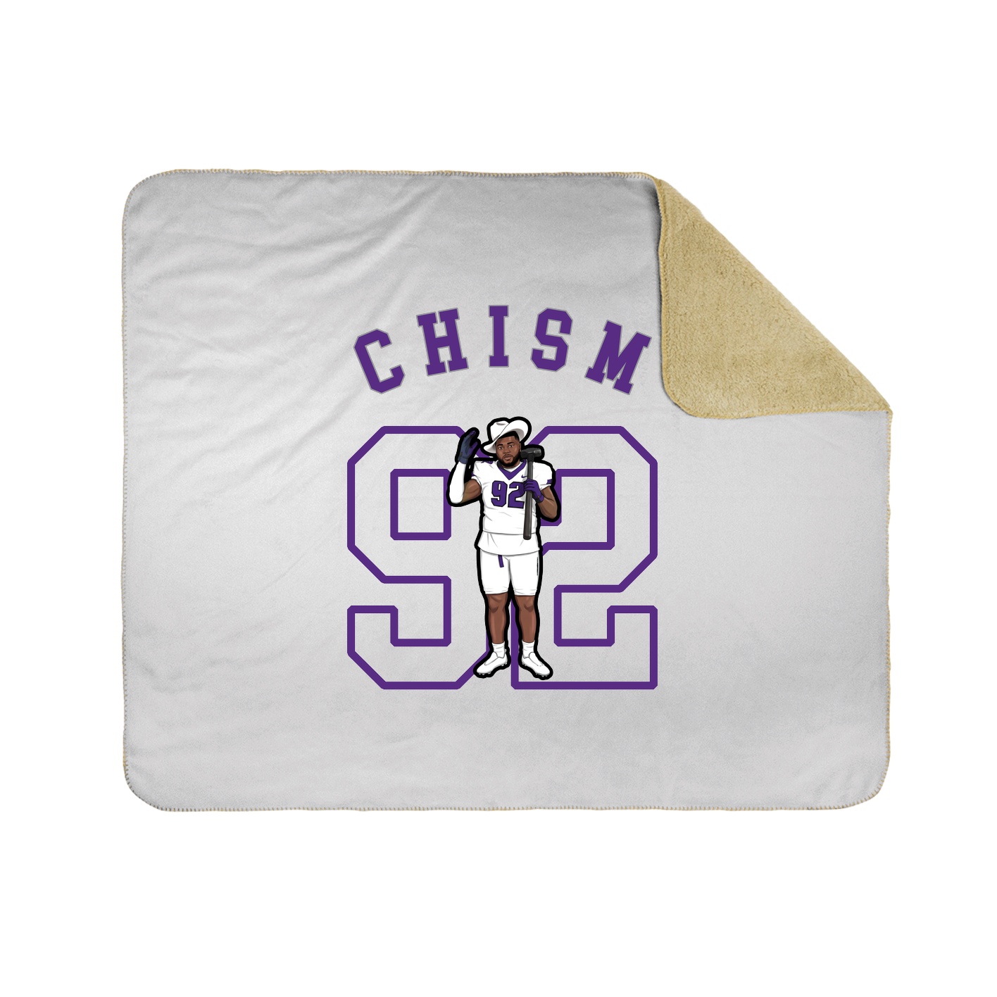 Throw Blanket — Shirsey Arch in White