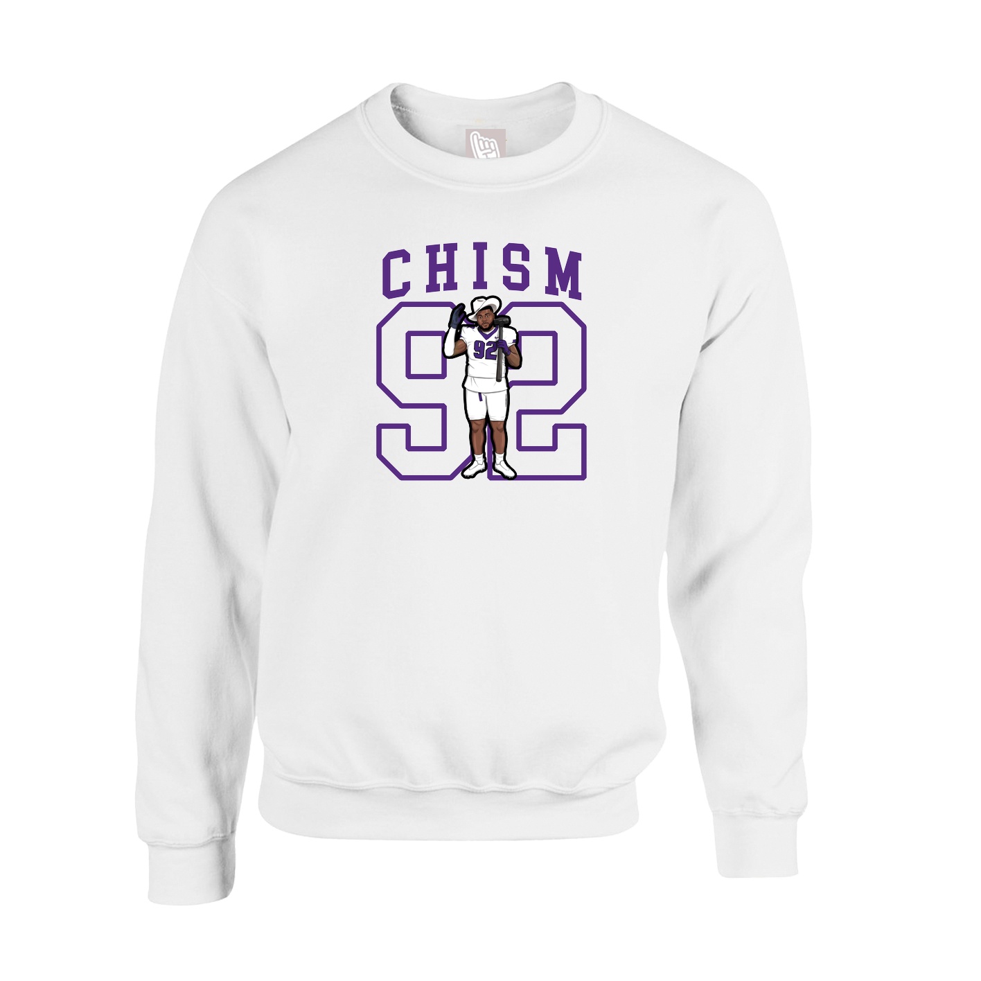 Fleece Crew — Shirsey in White