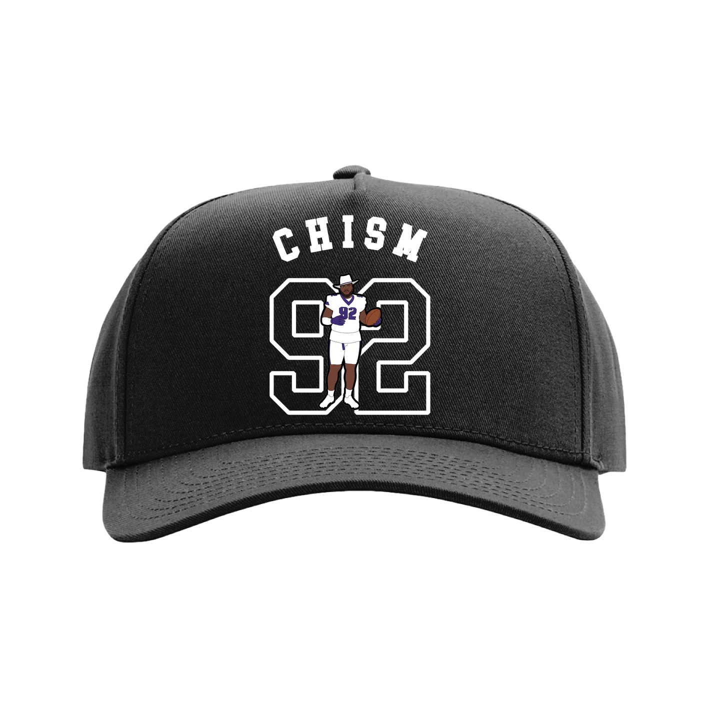 Full Fabric Five-Panel Champ Cap