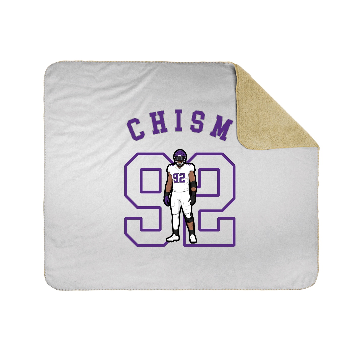 Throw Blanket — Shirsey Arch in White