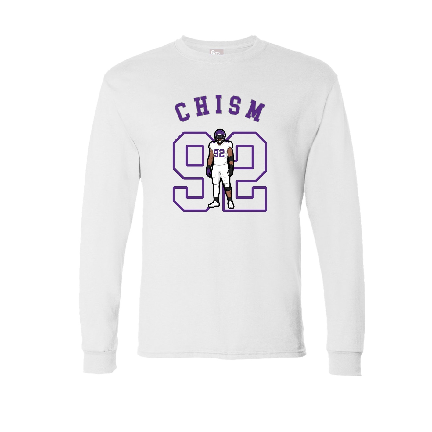 Long Sleeve Tee — Shirsey Arch in White