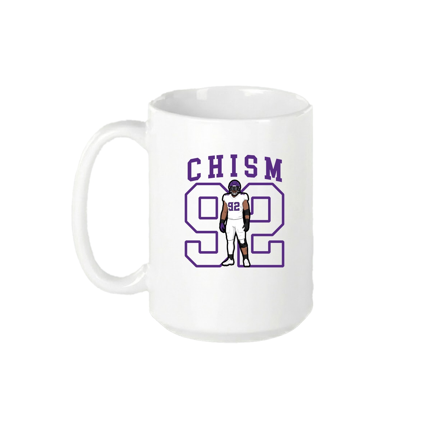 15oz Coffee Mug — Shirsey in White